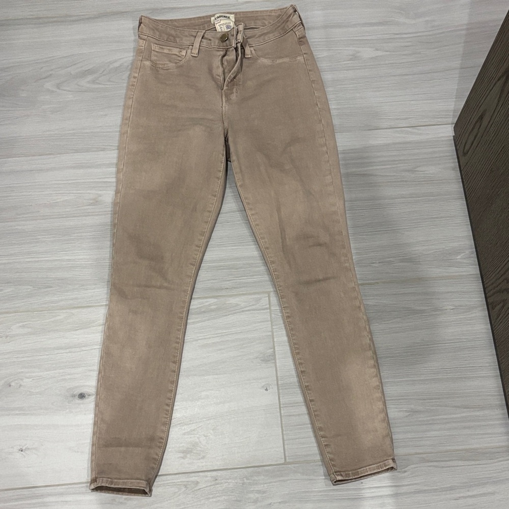 L'AGENCE Women's Skinny Jeans in Tan